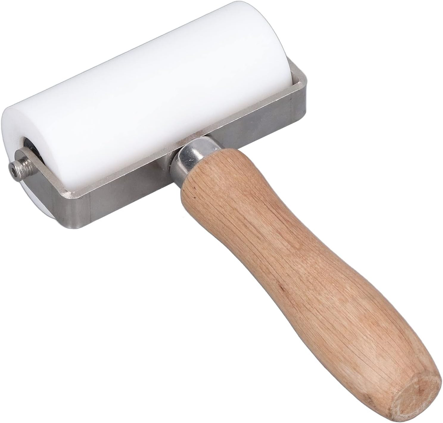 Seam Roller, Silicone Hand Roller, 90Mm/3.5In Professional Silicone Pressure Roller High Temperature Resistant Seam Hand Roller Roofing PVC Welding Tool, Silicone Roller image number 5