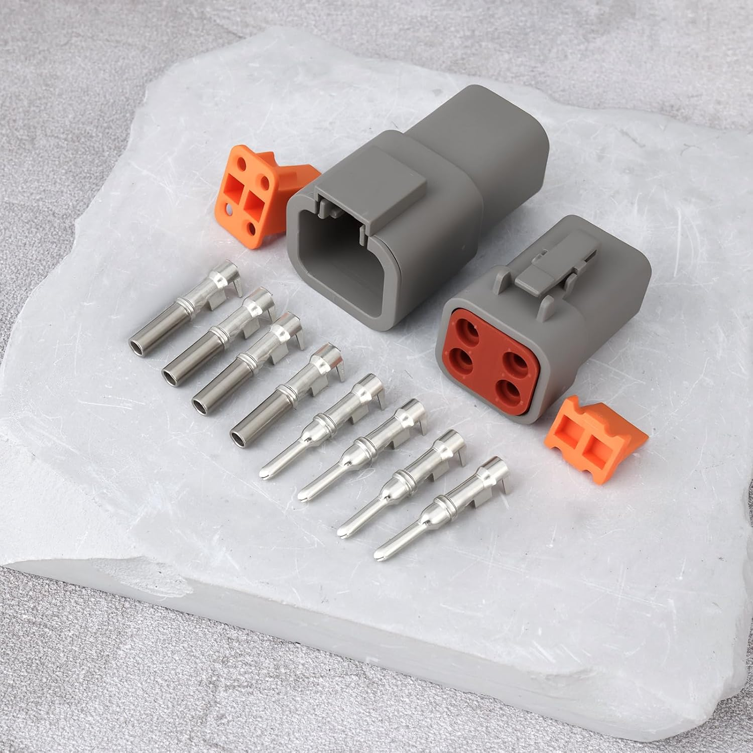 Emagtech 1 Set DTP Series 4-Pin Waterproof Connector DTP04-4P DTP06-4S for Electrical image number 3