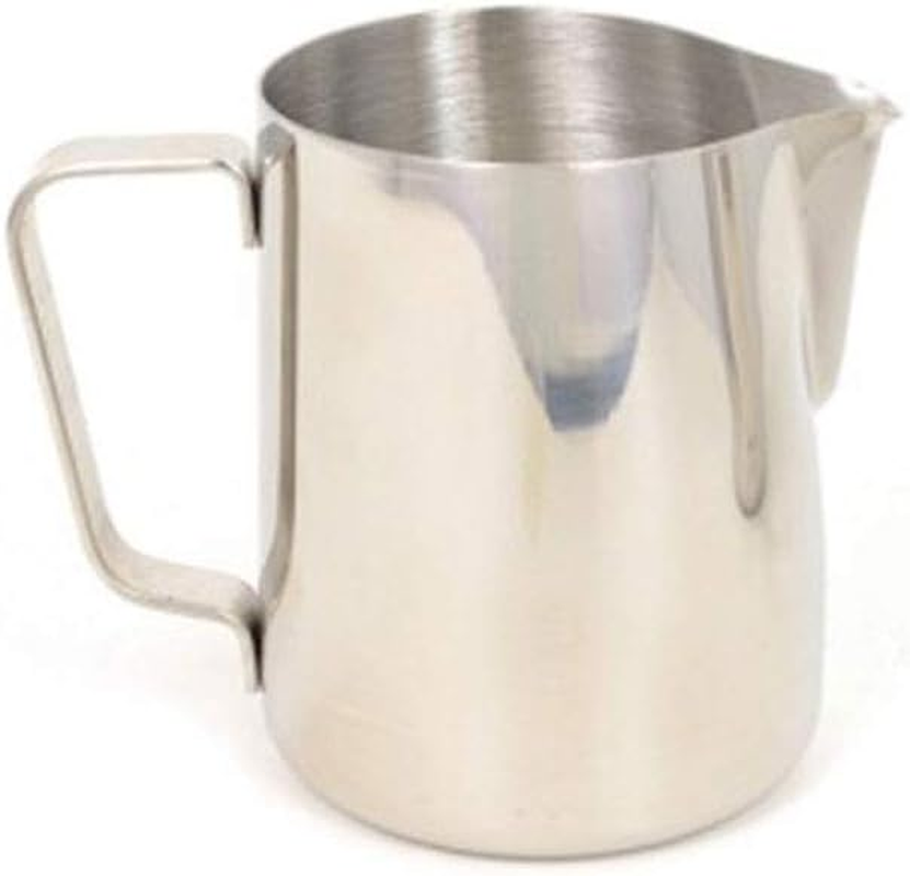 Rhino Coffee Gear Rhino Classic Milk Pitcher 12OZ, 12 Oz, Silver image number 2