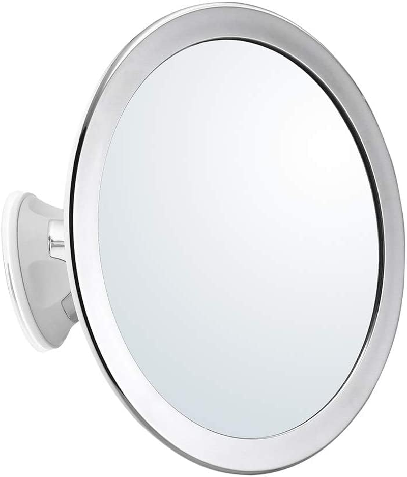 360 Degree Rotating round Fogless Shaving Mirror Bathroom Shower Mirror with Locking Suction Anti-Fog Decorative Mirror image number 5