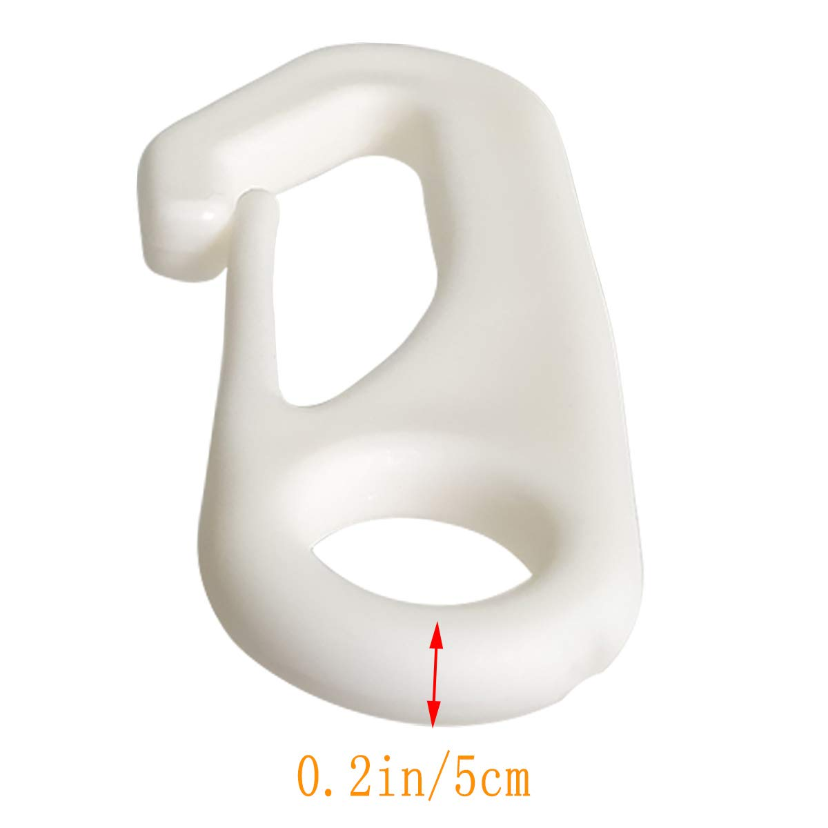 TTSAM Profession Flag Pole Clip Snap Hooks Durable Nylon Flag Clips Flag Pole Accessory - Attach Flags Hooks to Halyard Rope and Buckle the Flag(Pack of 8) image number 5