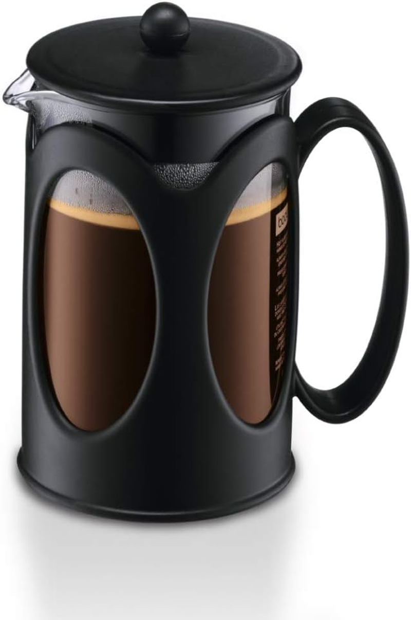 Bodum Kenya French Press 4 Cup-500 Ml Black, 4 Cup image number 6