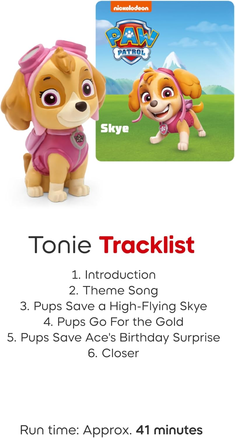 Tonies Skye Audio Play Character from Paw Patrol