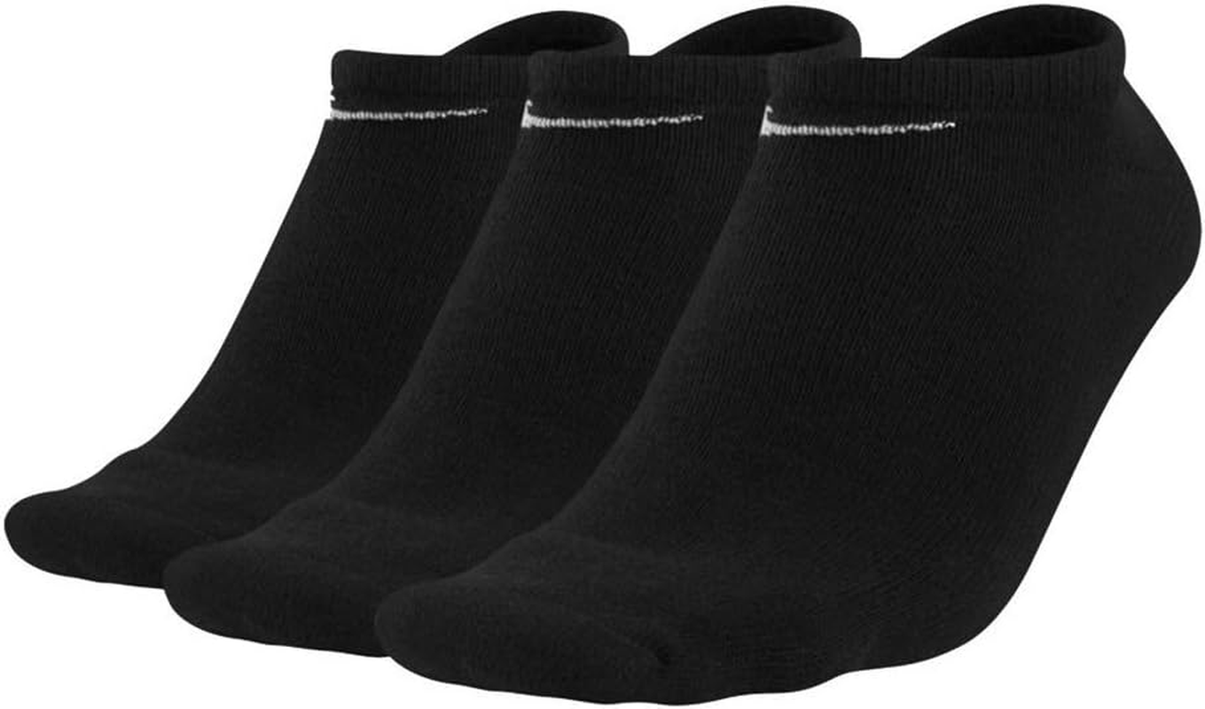 Nike Unisex Everyday Lightweight No-Show Training Socks (3 Pair)