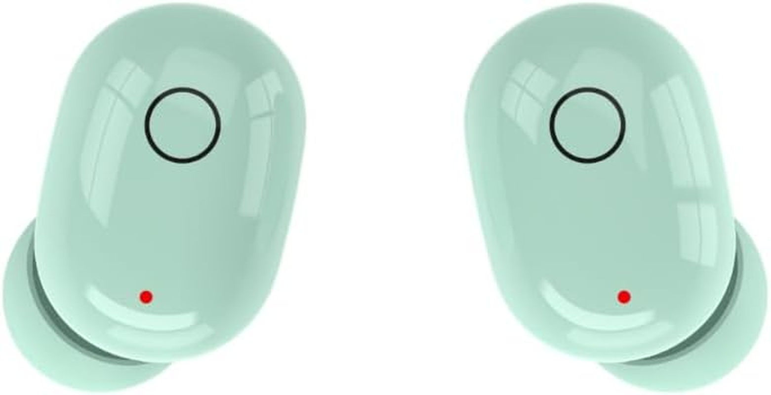 Laser TWS Mini Earbuds with ENC and LED Display Aqua, Wireless, Bluetooth, Charging Case, Battery Level Display image number 4