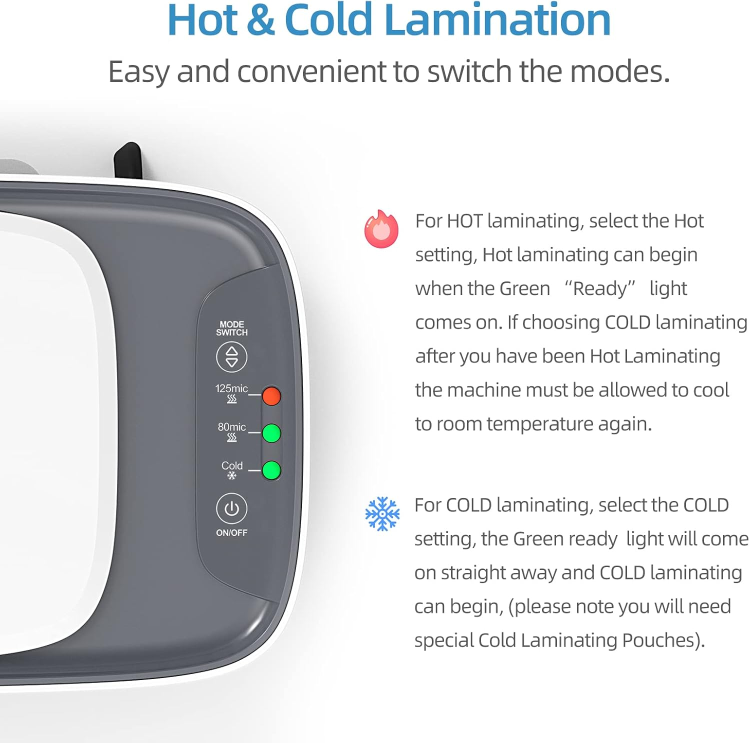 Morelian Desktop Laminator Machine Set A3 Size Multifunctional Hot and Cold Lamination 2 Roller System 12.5 Inches Max Width with Paper Cutter Trimmer Rounder Hole Puncher Binding Hoop Suitable For image number 2