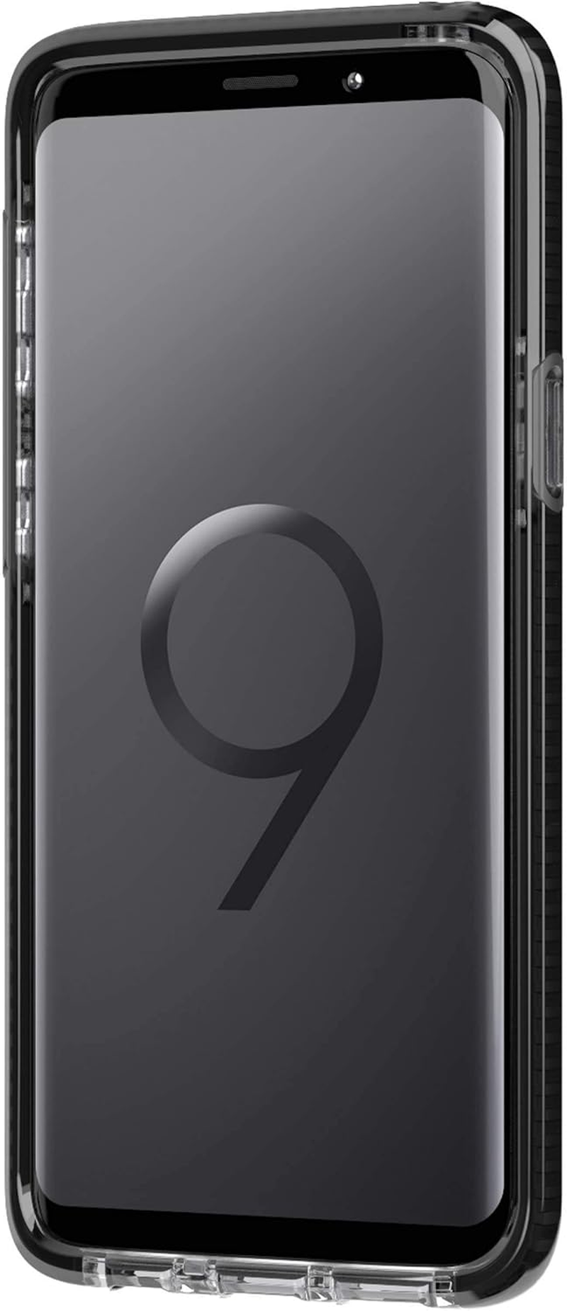 Tech21 Samsung Galaxy S9 - Case, Evo Check | Drop Protection Smokey/Black image number 6