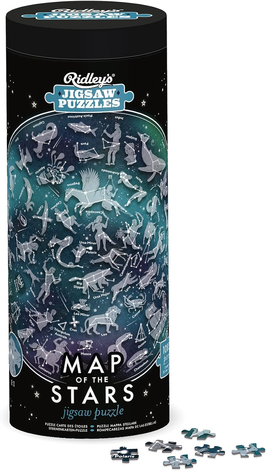 Ridley'S Map of the Stars Jigsaw Puzzle (1000 Pieces) image number 4