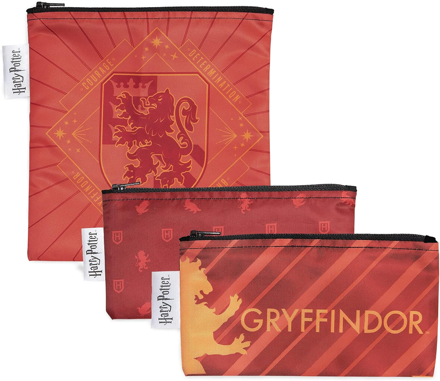 Bumkins Sandwich Bags/Snack Bags, Reusable Fabric, Washable, Food Safe, BPA Free - Disney Pooh Bear and Friends (3-Pack) (SB3-DWP20)