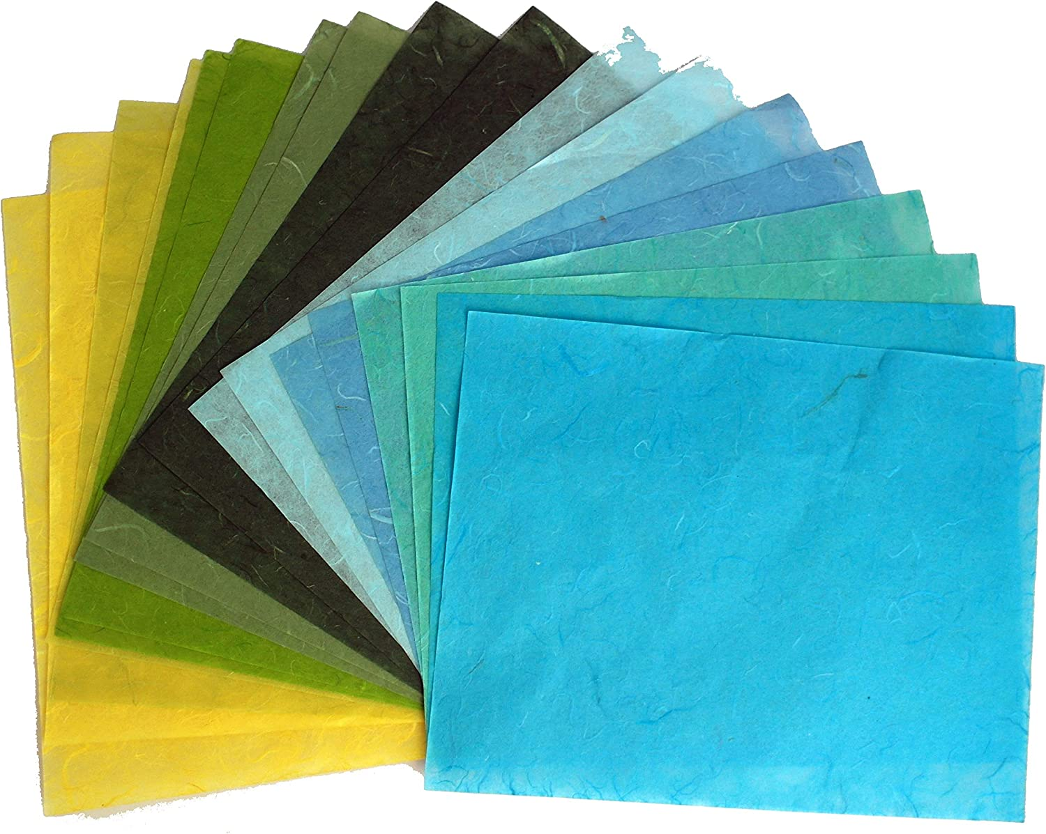 65 Sheets 8.5 X 11 Inches Mulberry Paper Sheet Design Art Tissue Japan Origami Washi Wholesale Bulk Sale Unryuproducts Card Making image number 2