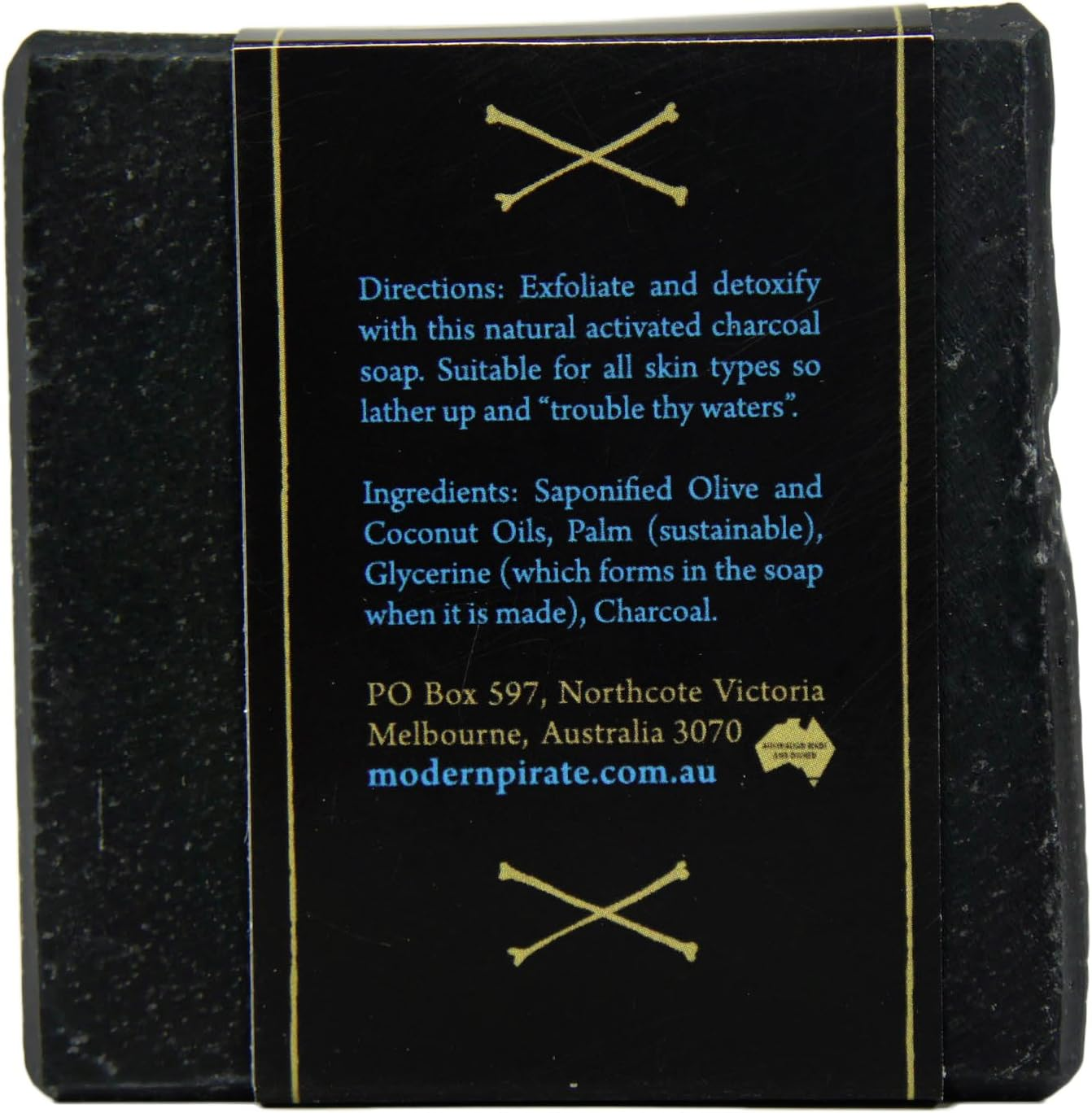 MODERN PIRATE Activated Charcoal Soap