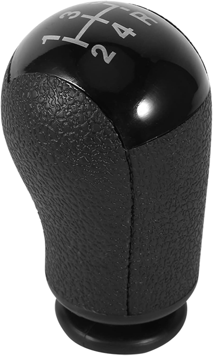 Gear Stick, ABS Comfortable 5 Speed Knob for Car (Black) image number 1
