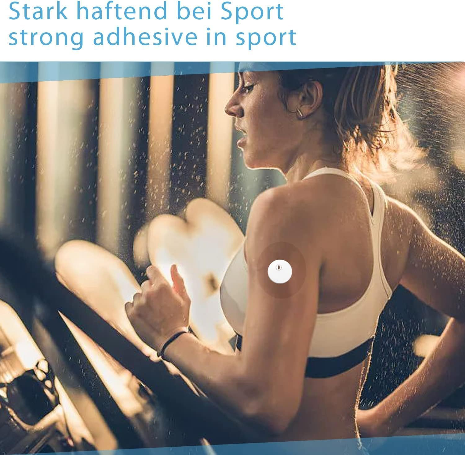 20Pack Freestyle Libre 2 Sensor Covers, Latex-Free Hypoallergenic Waterproof Adhesive Patches for Libre 2/3 Sensor, CGM Covers Protection Transparent Tape 14 Days Long Stay NO Hole & Glue -GTAGKOMMEN (Libre 2, 20 Pack) image number 5