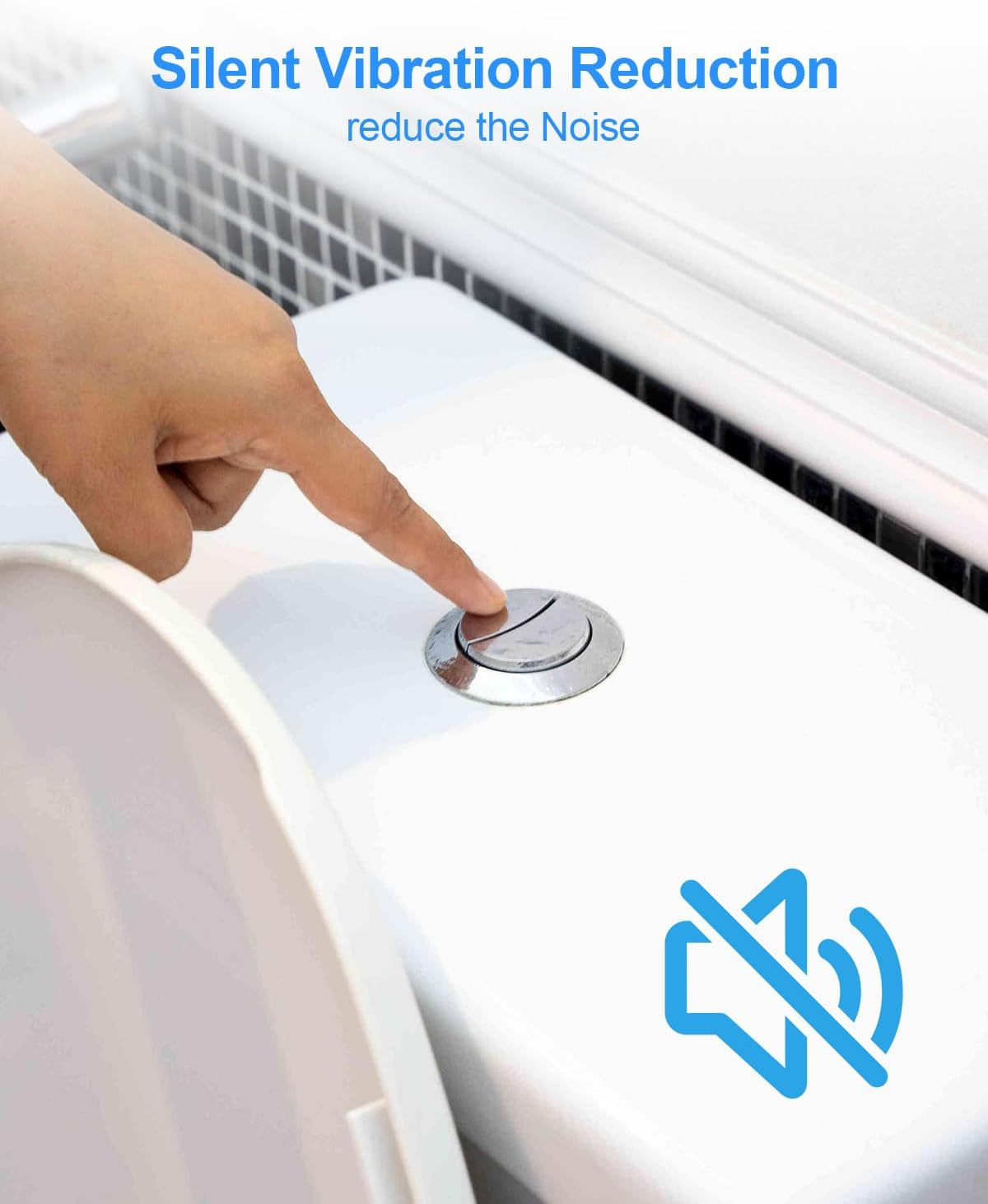 2Pcs Toilet Silicone Gasket Flush Valve Seal Compatible with Caroma Geberit M5 image number 4