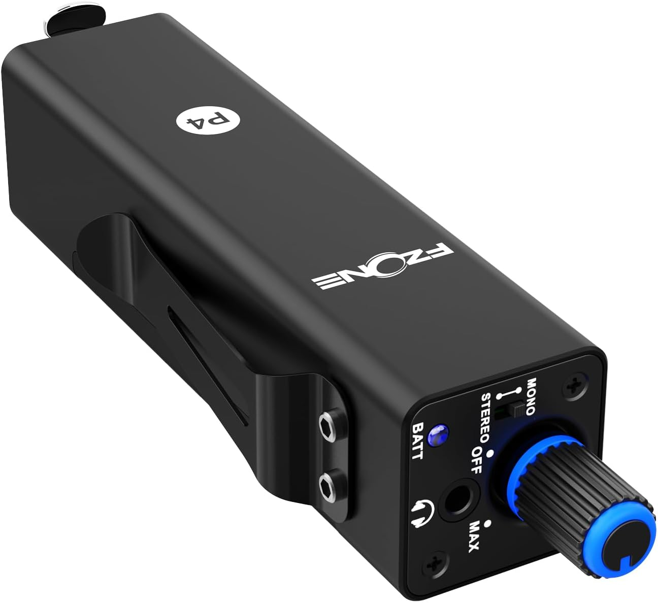 FZONE P4 Wired In-Ear Monitor IEM Amplifier Portable IEM Quickly Switch Stereo Mono for Drummer,Band,Studio image number 2