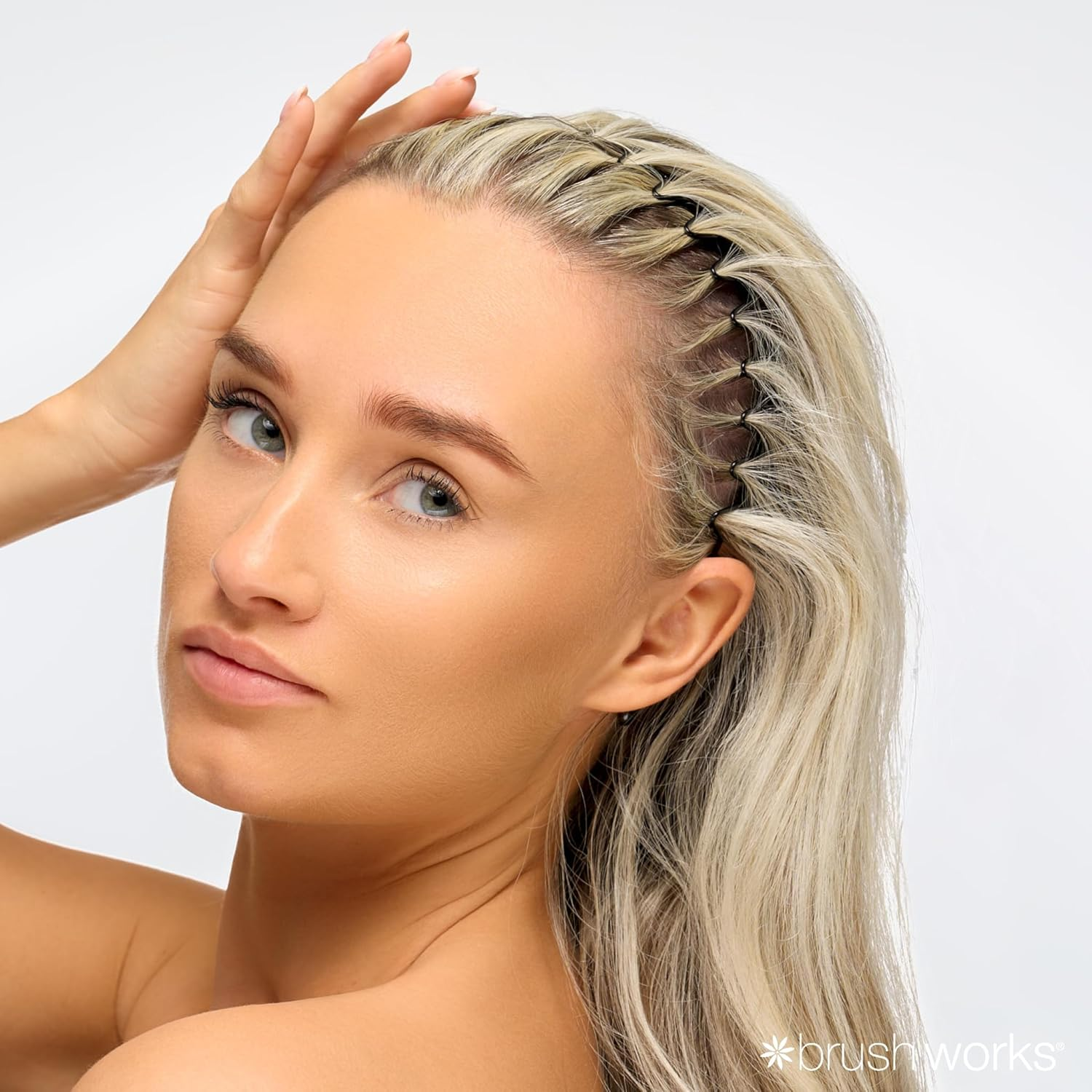 Brushworks Flexi Zig Zag Headbands - 3 Pack image number 5