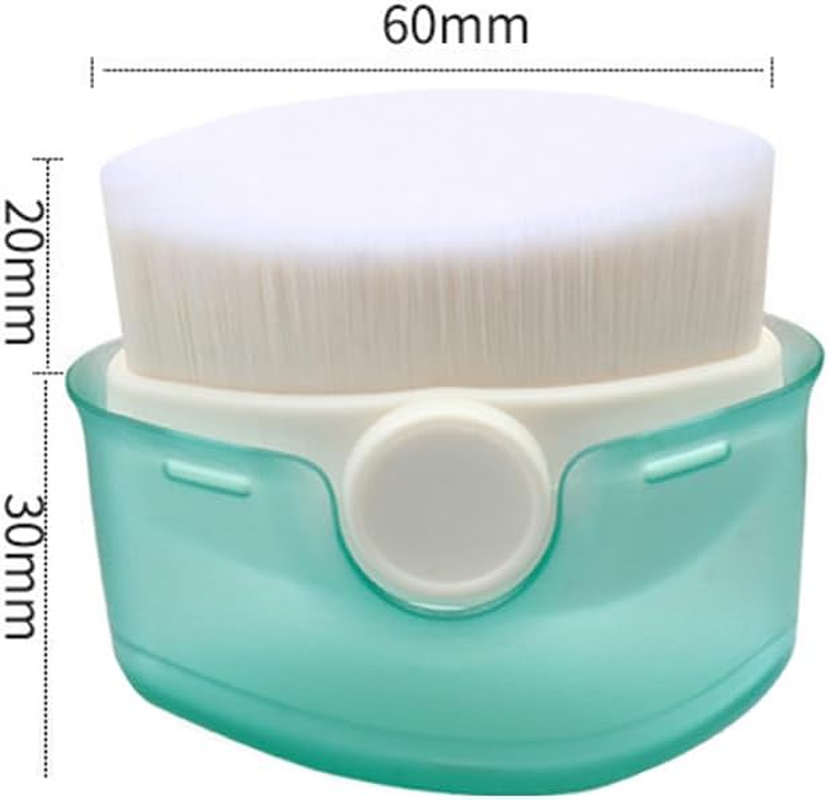 Kids Sunscreen Applicator - Suntan Lotion Applicator with Soft Bristles, Portable Foundation Makeup Brushes for Liquid Foundation Powder Cream,Portable Foundation Makeup Brushes (Green)