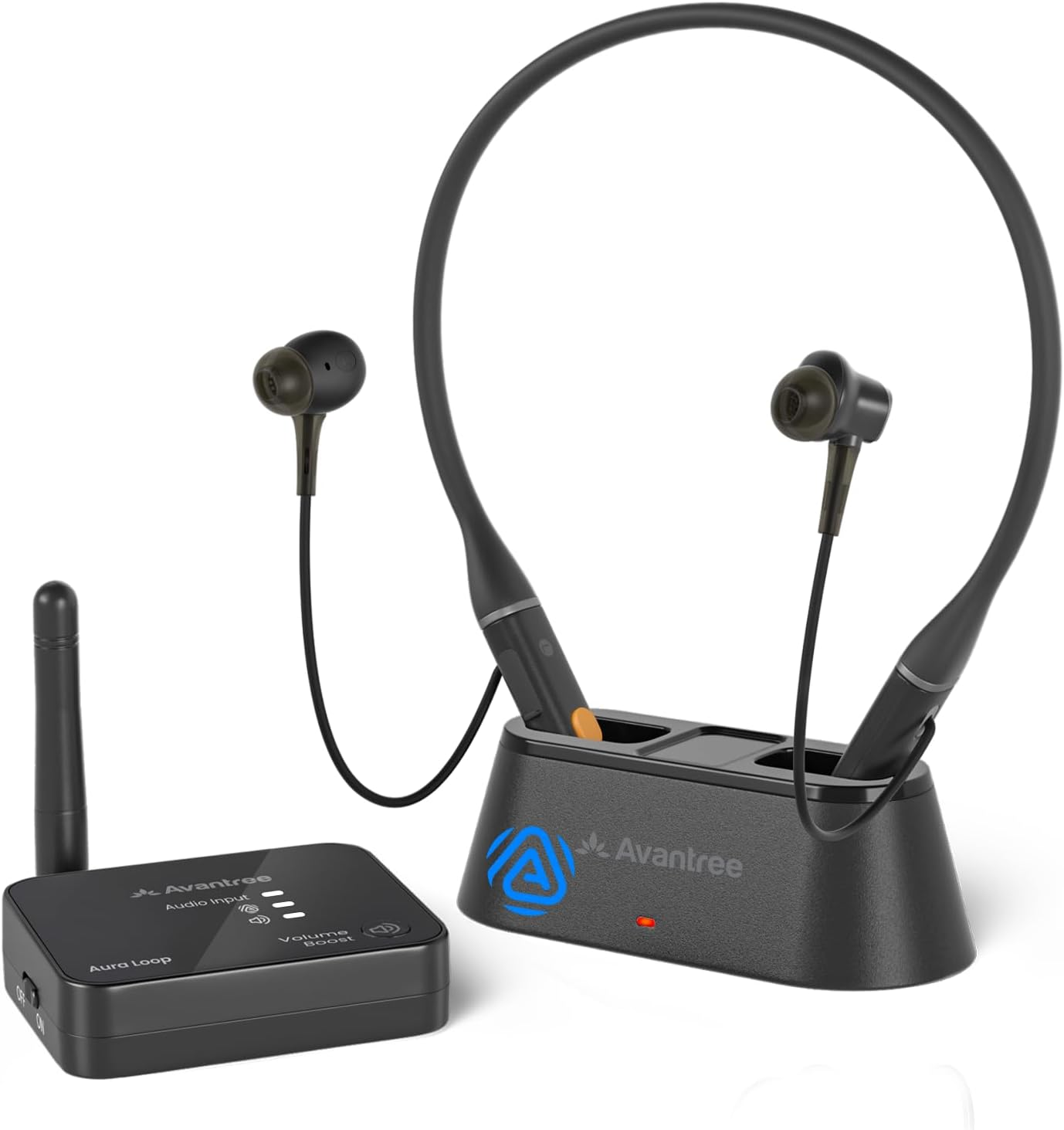 Avantree Aura Loop &ndash; Next-Gen Wireless TV Earbuds with Auracast & Charging Dock, 3 EQ Modes with Clear Voice Boost, Supports One-To-Many Auracast Connection, Ideal for Seniors image number 6