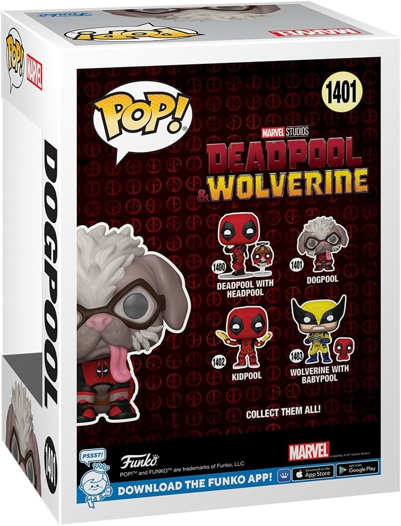 FUNKO POP! Marvel: Deadpool 3 - Dogpool image number 2
