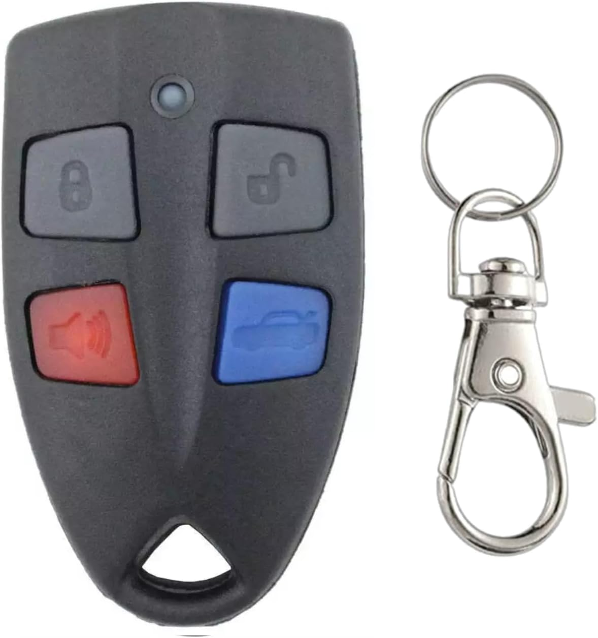 QSDIYRF 4-Button Car Remote Control Compatible with Ford Falcon/Fairmont/Fairlane/Xr6/Xr8/Fpv AU Series 2 & 3 1999-2002 AU2/AU3 Vehicle Models, 304Mhz Complete Remote Replacement, 1 Pack image number 6