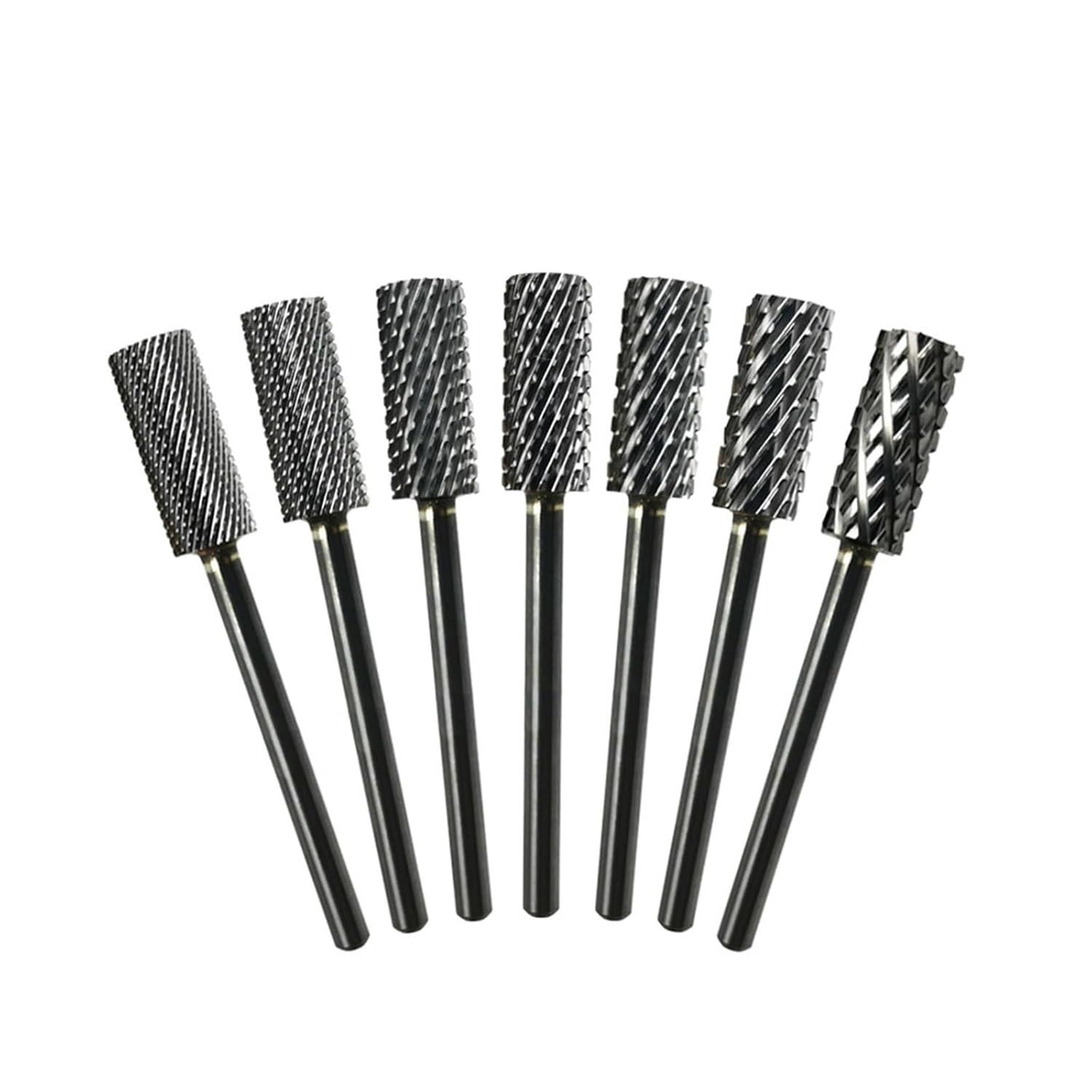 Small Barrel Bits 3/32 Carbide Nail Bit Milling Cutter for Manicure Nails Drills Accessories image number 1
