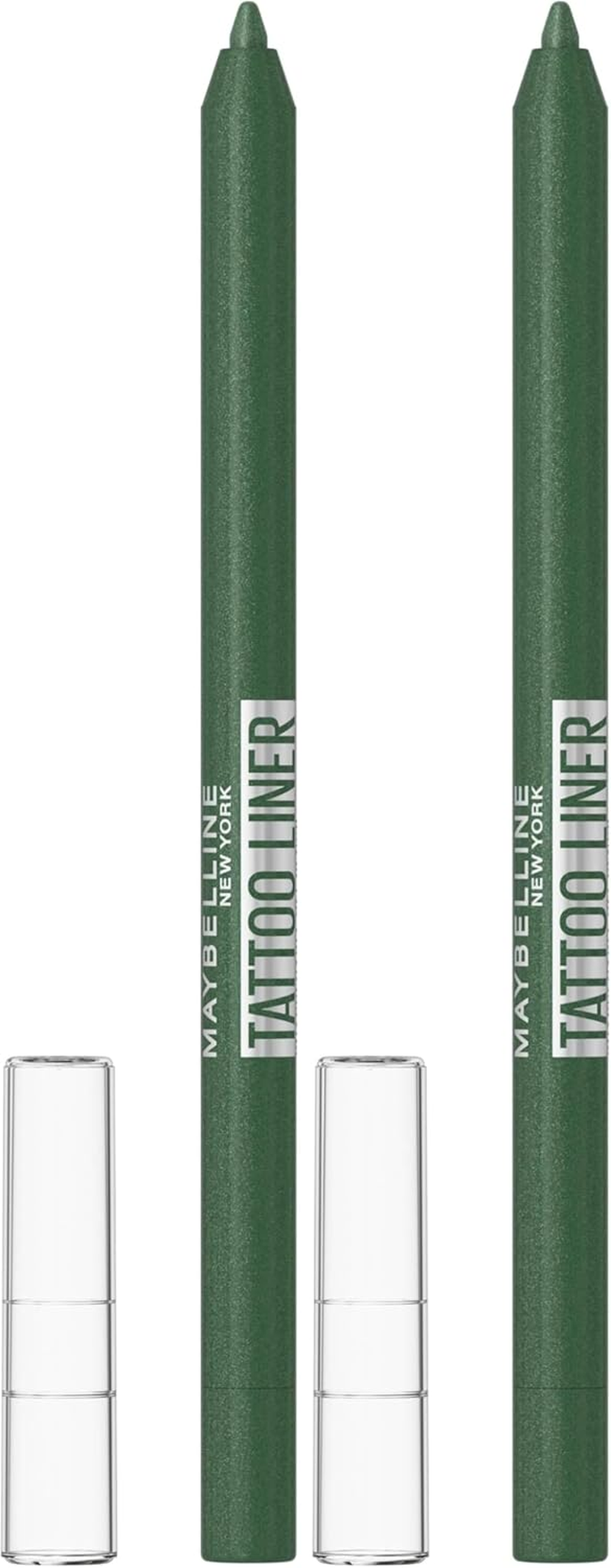 Maybelline New York Tattoo Gel Eyeliner Pencil - Hunter Green (Pack of 2) image number 5