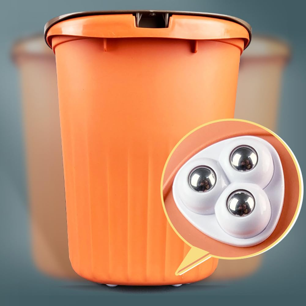 Mini Swivel Casters Wheels 20Pcs, 360 Degree Rotating Casters, Furniture Castors Self-Adhesive with 3 Steel Balls image number 5