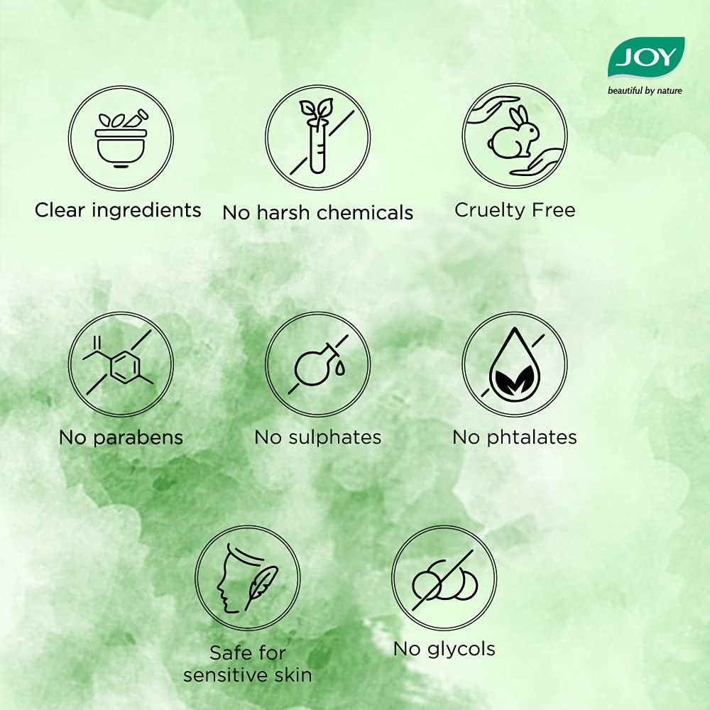 Joy Natural Actives Deep Nourishing & Black Shine 4 in 1 Multi Action Conditioning Shampoo for Dull Hair | with Apple Cider Vinegar, Amla, Back Seed & Olive Oil | Hair Shampoo Paraben Free | 340 Ml image number 4