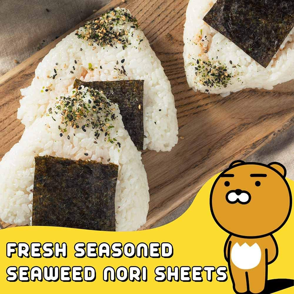 Kakao Friends Roasted Seasoned Seaweed Multipack 5G 20 Pack image number 6