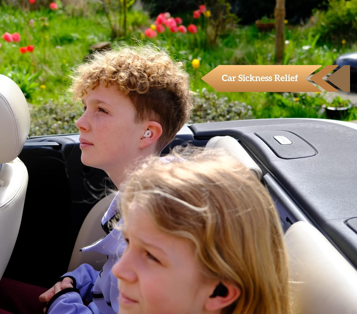 No More Motion Sickness Earplugs by Captain Arthur for Adults & Kids &ndash; anti Nausea Seasickness Relief &ndash; Sea Sickness Travel Sickness & Car Sickness Prevention Cruise Essentials image number 2