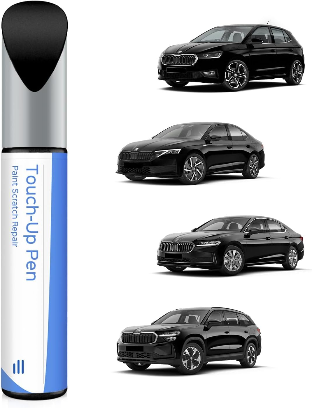 4K4K/ F8H Capuccino Beige Metallic Paint Pen Compatible with Skoda Exact Match for Chips and Scratches