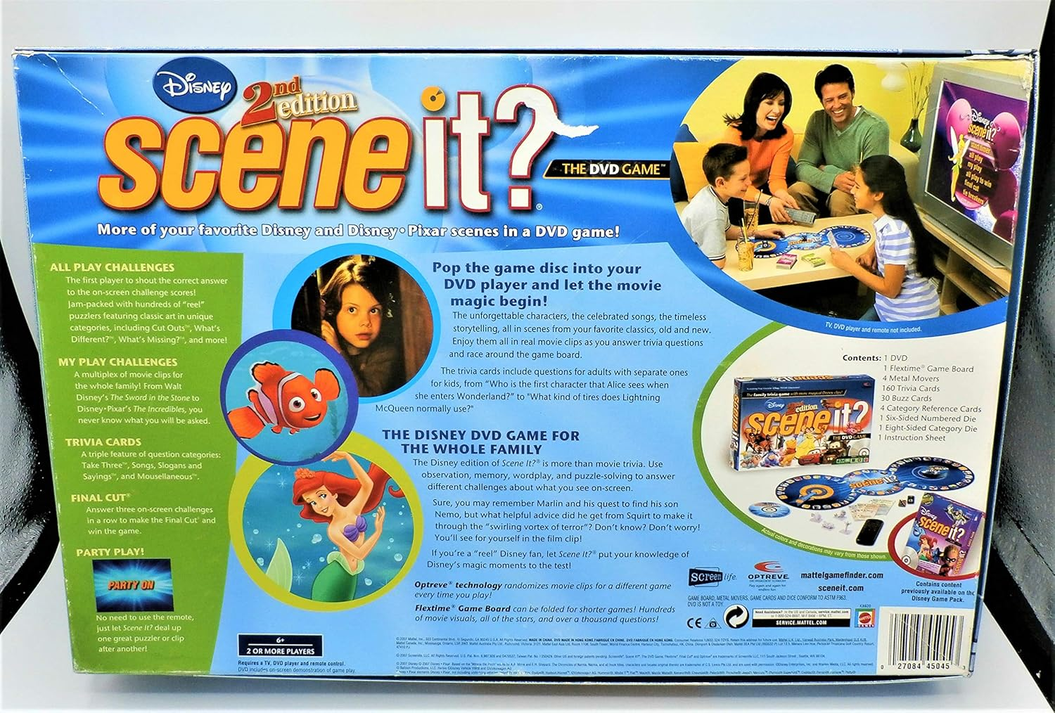 2Nd Edition Disney Scene It DVD Game image number 1