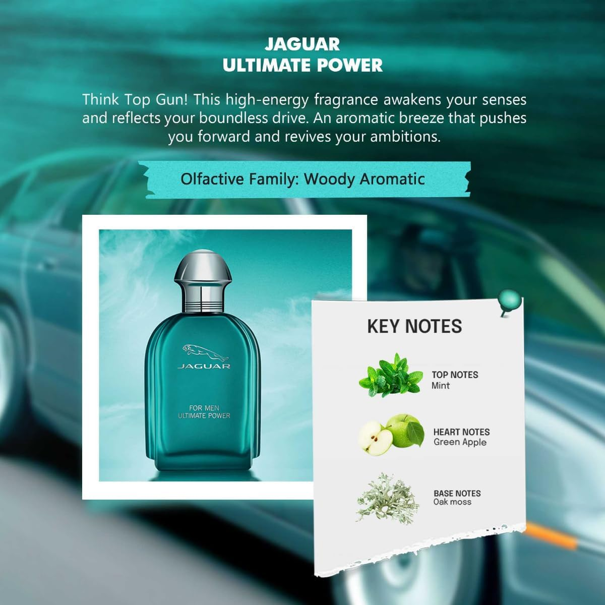 Jaguar Ultimate Power EDT, 100 Ml image number 5