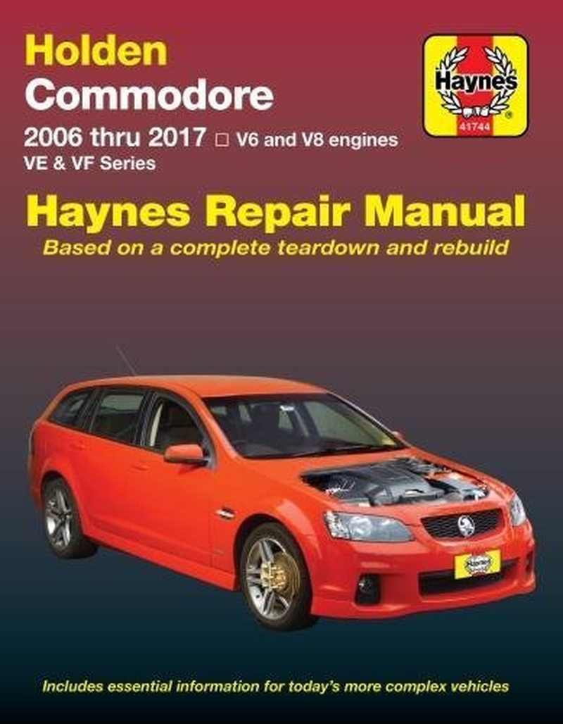 Holden Commodore 2006-17 Haynes Repair Manual