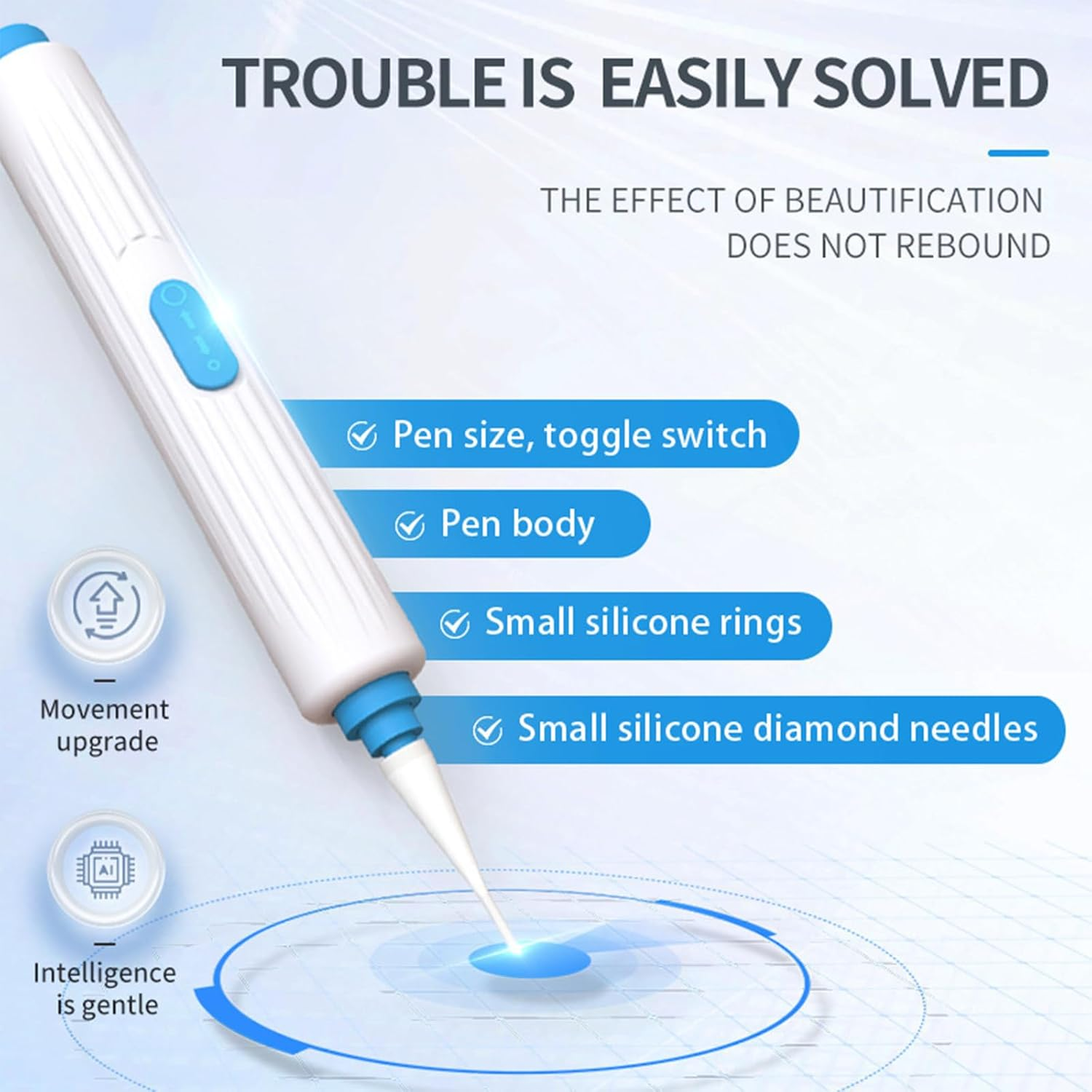1 Pack Skin Tag, Removes Moles from Face and Body, Safely and Painlessly of Mole Remover Kitfast-Acting Skin Tag Remover, Effective Mole Remover, Precision Applicator for Smooth Skin image number 3