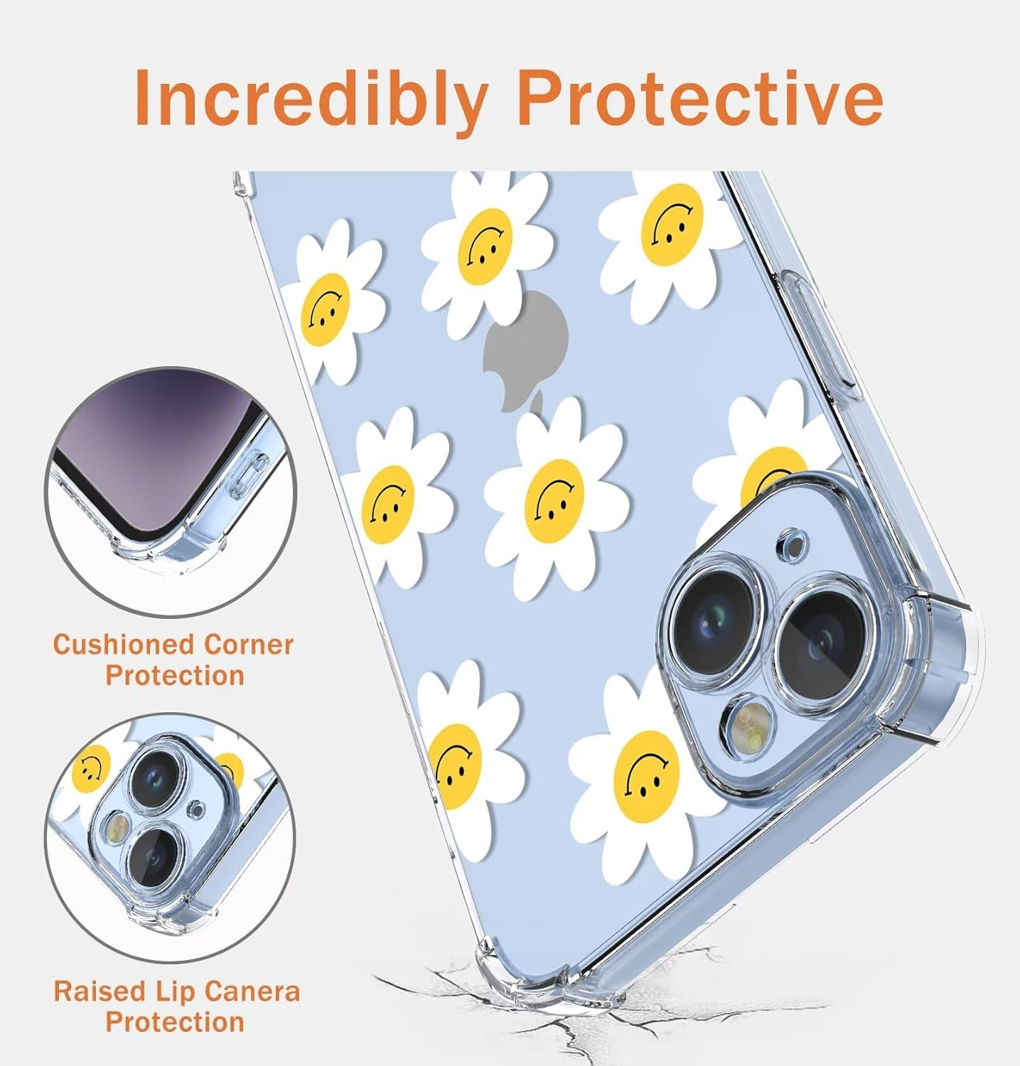 ATISIJIE Silicone Case for Oppo A52 with Shockproof Protective Corners, Thin Soft Protective Case, Flexible TPU Scratch-Resistant Case Cover-A04 image number 7