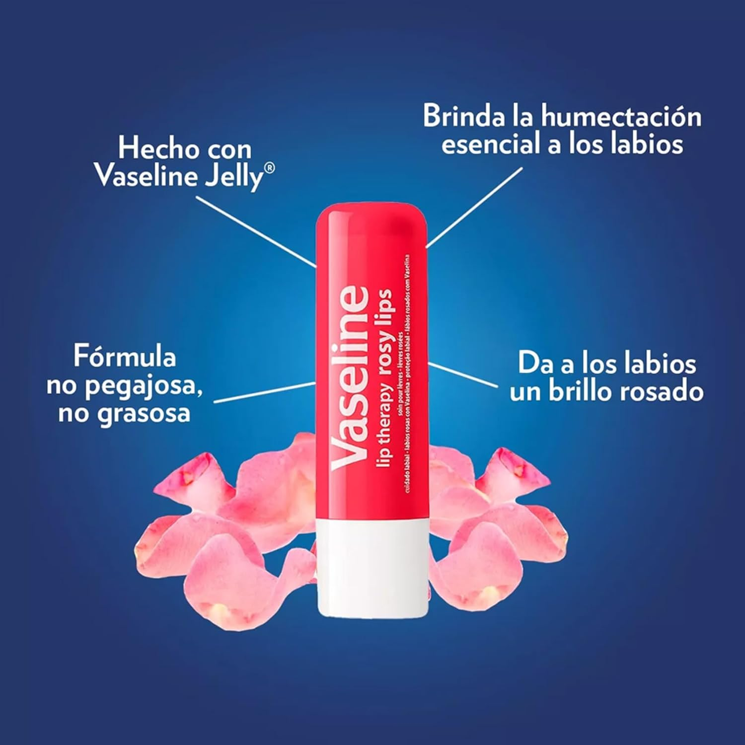 Vaseline Lip Therapy Rosy Lips 4.8G