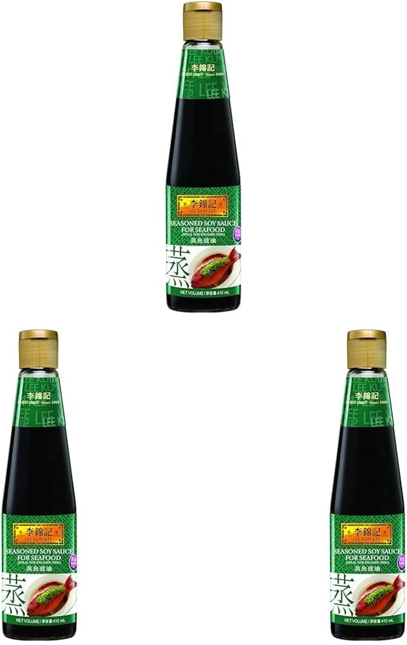 Lee Kum Kee Seasoned Soy Sauce for Seafood, 410 Ml image number 1