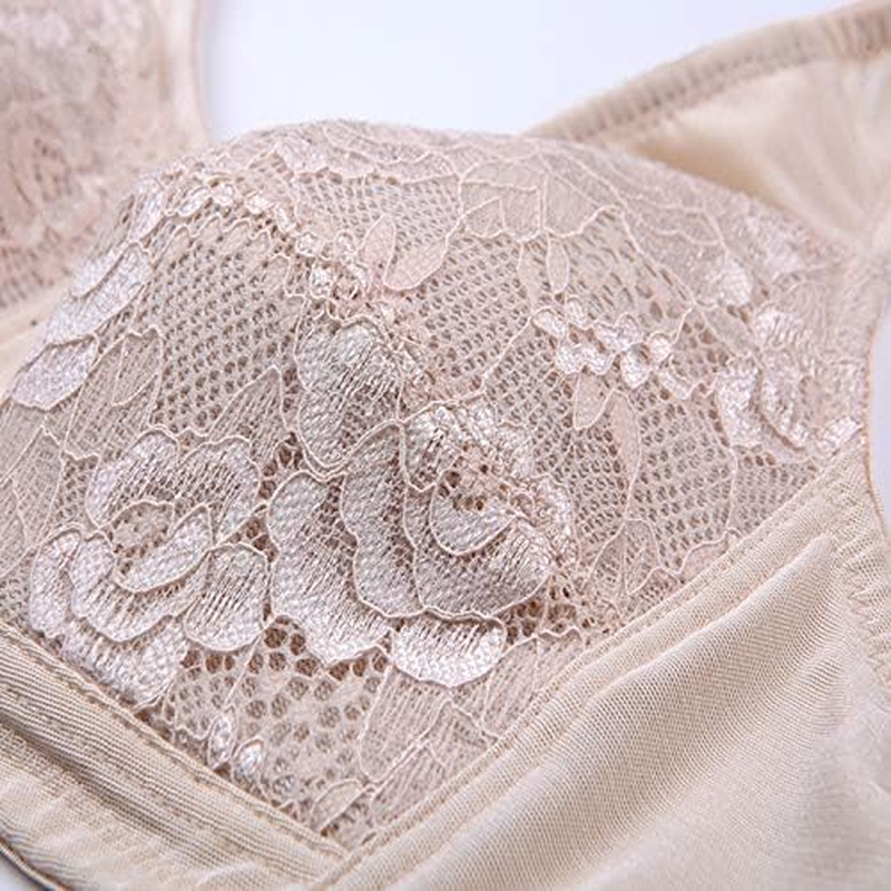 BIMEI Mastectomy Bra Pocket Bra for Silicone Breast Forms Comfortable Underwear Wire-Free Bra0138 image number 1