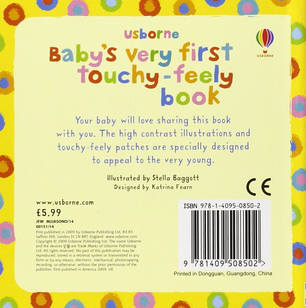 Baby'S Very First Touchy Feely Book image number 3