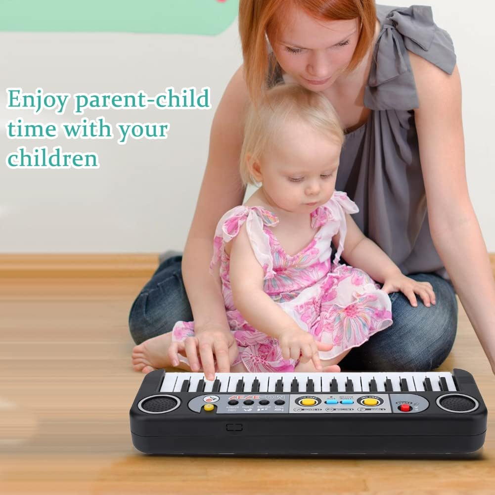 37-Key Electric Piano Keyboard Portable Indoor/Outdoor Playing Digital Key Board Piano Musical Instruments Kids Toy with Microphone, Musical Instruments Toy, Birthday Gift for Kids image number 6