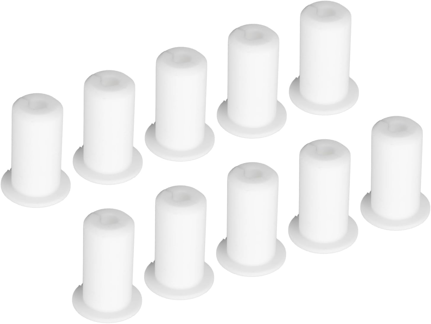 10Pcs Cable Routing Kit, Silicone Wall Grommets for Cable Management & Antenna Protection, Waterproof & Dustproof Feed-Through Bushings (38X26Mm) image number 5