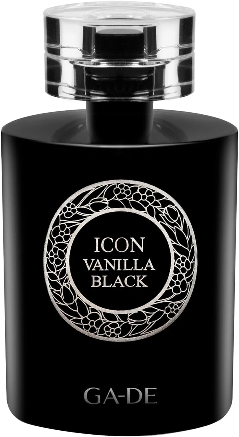 GA-DE Icon Vanilla Black - EDP Spray Perfume for Women - Warm, Smoky - Vanilla Notes, Spiced Accords of Amber, Sandalwood - Exotic Fruits - 3.4 Oz image number 3