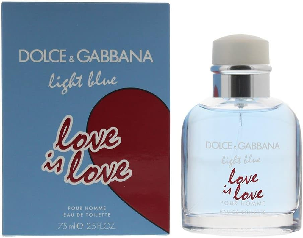 Dolce and Gabbana Light Blue Love Eau De Toilette for Men 75 Ml image number 1
