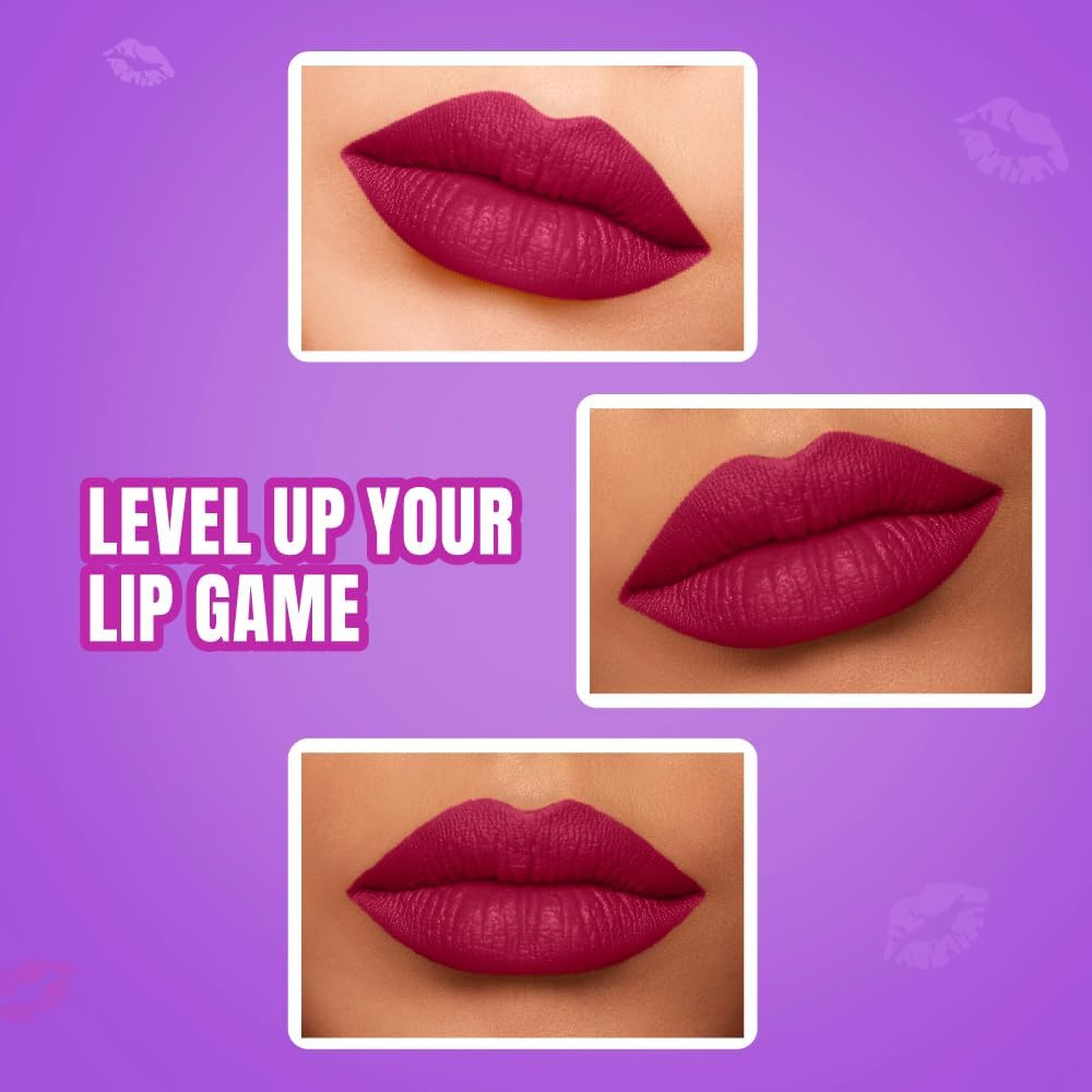 Elle 18 Color Pop Matte Lip Color|| R33|| Code Red|| 4.3 G image number 5