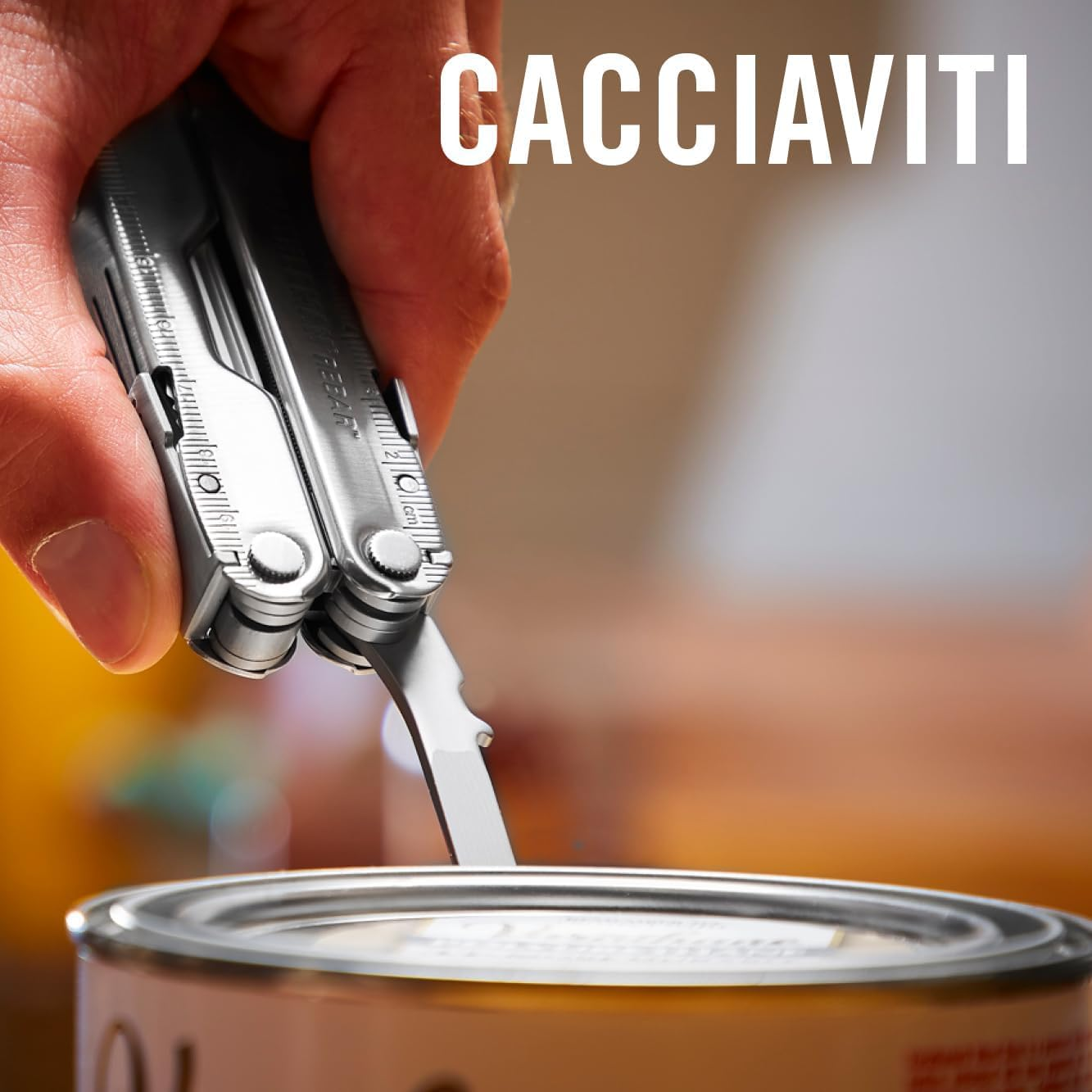 Leatherman Rebar Multi-Tool - 17 All-Tools for DIY & Camping, Black Stainless Steel with Black Nylon Holster, Silver image number 5