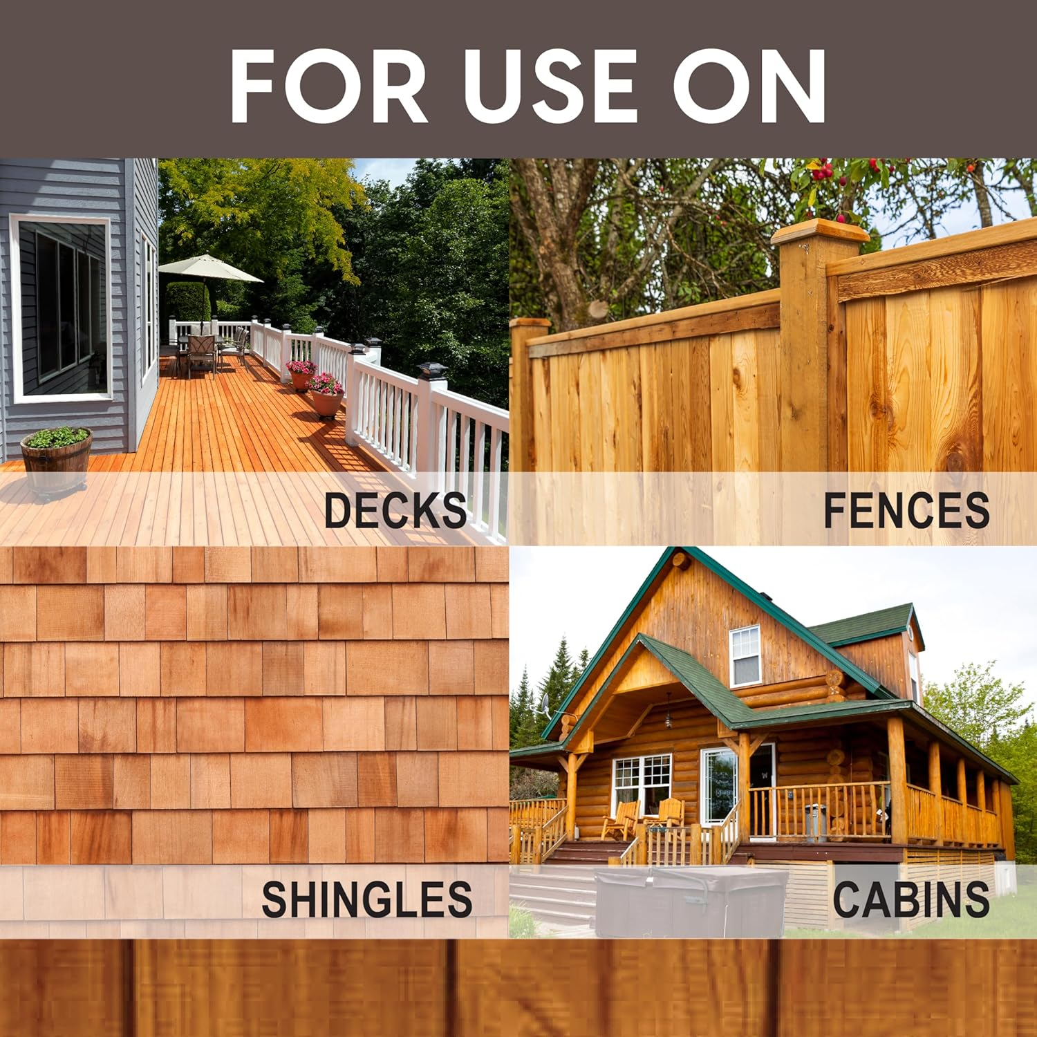 Ready Seal 130 1-Gallon Can Mahogany Exterior Wood Stain and Sealer image number 1