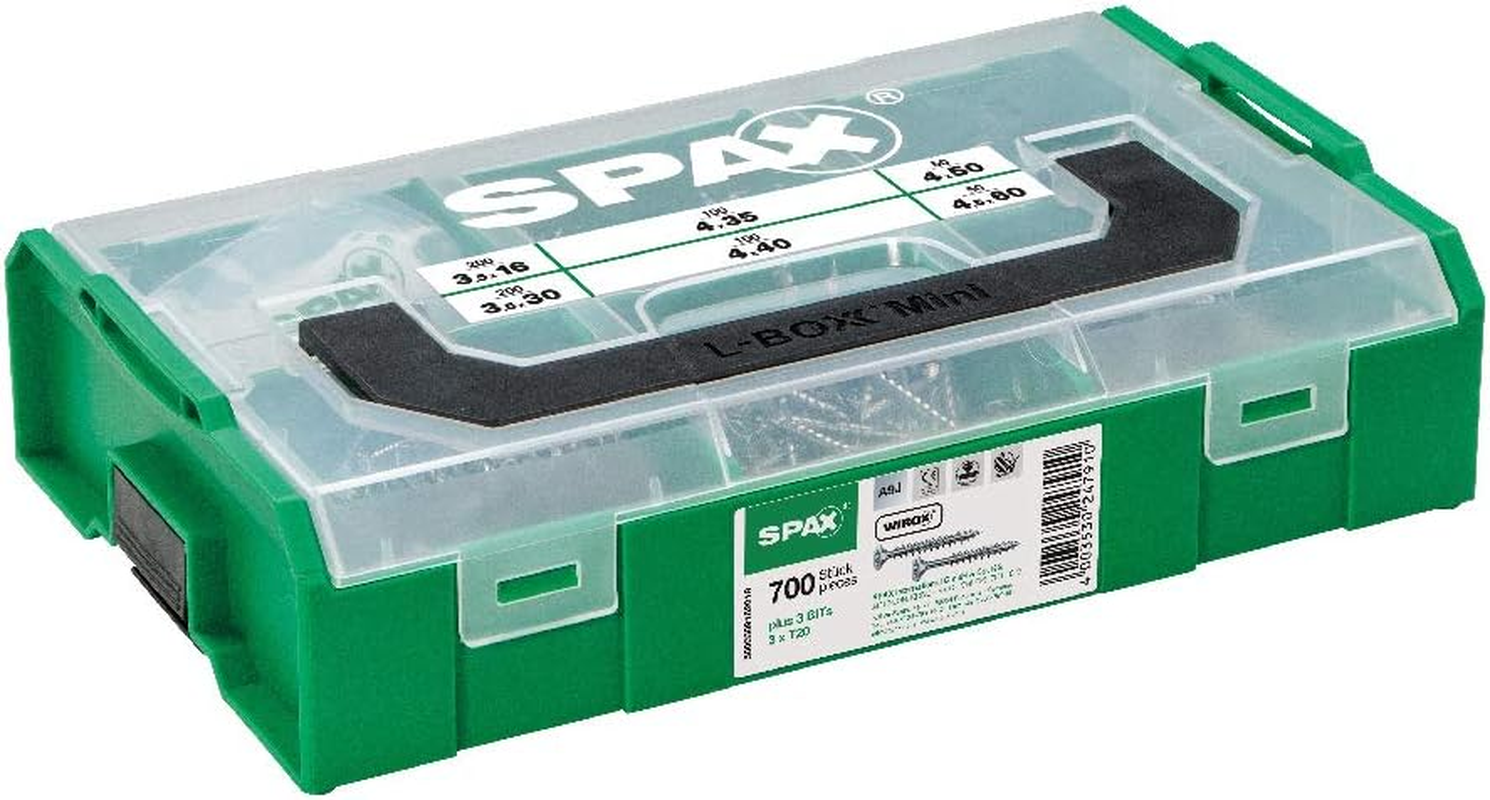 Spax Tool Case, L-BOXX, Wirox A3J, Countersunk Head T-Star Plus, 5000009162019 image number 4