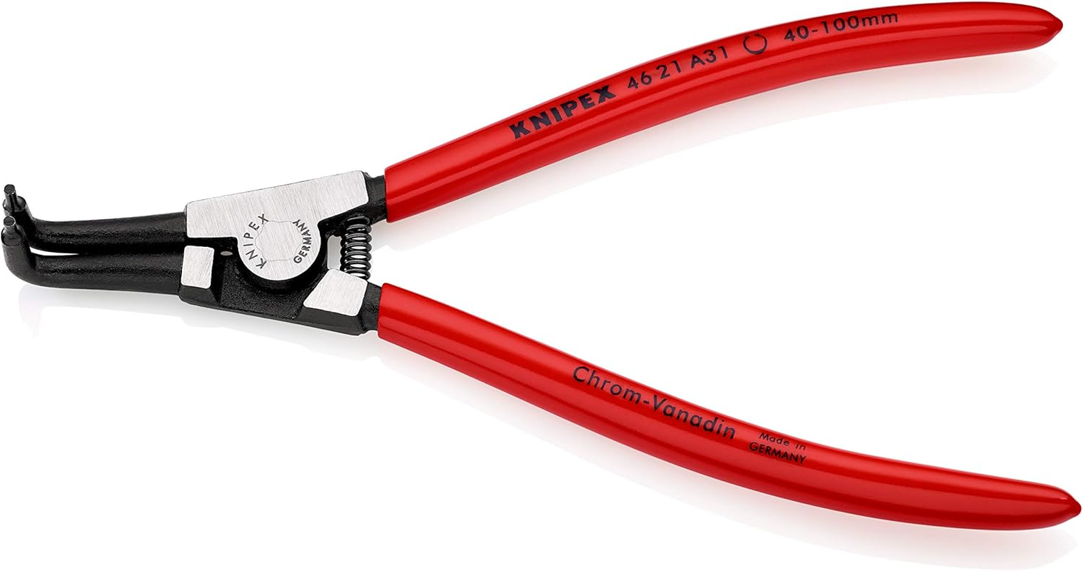 Knipex 46 23 A21 External Bent Circlip Plier, 170 Mm Length image number 4