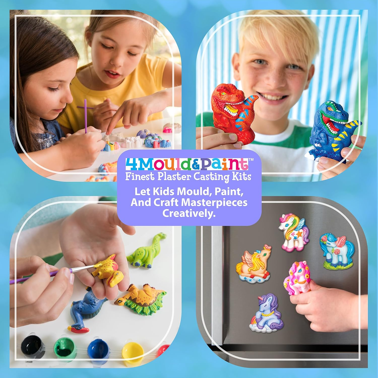 4M FSG3528 Mould and Paint Glitter Princess image number 1